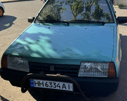 Зелений ВАЗ 21099, об'ємом двигуна 1.5 л та пробігом 47 тис. км за 2200 $, фото 1 на Automoto.ua