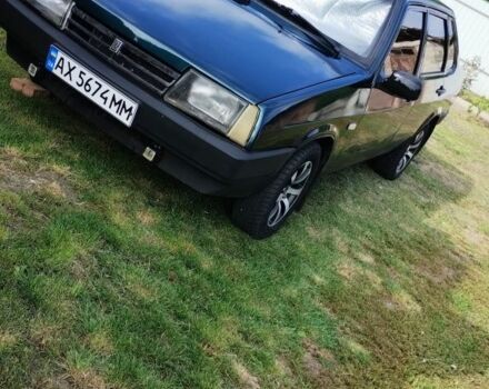 Зеленый ВАЗ 21099, объемом двигателя 1.5 л и пробегом 321 тыс. км за 2000 $, фото 1 на Automoto.ua