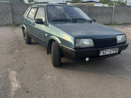 ВАЗ 21099 1999 в Сарнах на Automoto.ua Зеленый ВАЗ 21099, объемом двигателя 1.5 л и пробегом 290 тыс. км за 1000 $, фото 1 на Automoto.ua