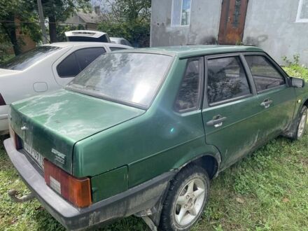 Зеленый ВАЗ 21099, объемом двигателя 1.5 л и пробегом 2 тыс. км за 1000 $, фото 1 на Automoto.ua