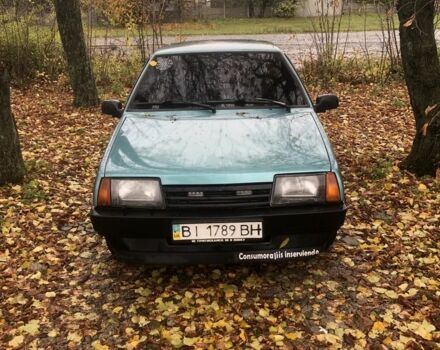 Зеленый ВАЗ 21099, объемом двигателя 1.5 л и пробегом 1000 тыс. км за 1450 $, фото 1 на Automoto.ua