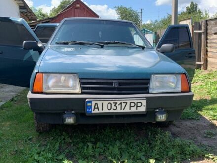 ВАЗ 21099 1999 у Фастове на Automoto.ua Зелений ВАЗ 21099, об'ємом двигуна 1.5 л та пробігом 43 тис. км за 1700 $, фото 1 на Automoto.ua