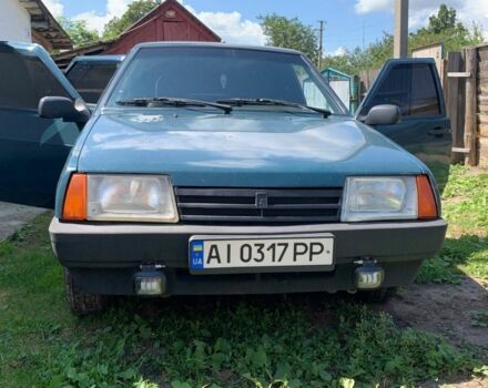 Зелений ВАЗ 21099, об'ємом двигуна 1.5 л та пробігом 43 тис. км за 1700 $, фото 1 на Automoto.ua