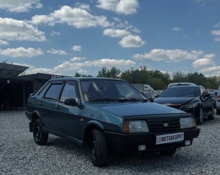 Зелений ВАЗ 21099, об'ємом двигуна 1.5 л та пробігом 200 тис. км за 1100 $, фото 1 на Automoto.ua