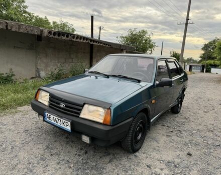 Зелений ВАЗ 21099, об'ємом двигуна 1.5 л та пробігом 225 тис. км за 1450 $, фото 1 на Automoto.ua