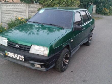 ВАЗ 21099 1999 в Золотоноше на Automoto.ua Зеленый ВАЗ 21099, объемом двигателя 6 л и пробегом 3 тыс. км за 1500 $, фото 1 на Automoto.ua