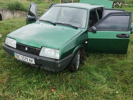 ВАЗ 21099 1999 в Буске на Automoto.ua Зеленый ВАЗ 21099, объемом двигателя 1.5 л и пробегом 43 тыс. км за 1200 $, фото 1 на Automoto.ua