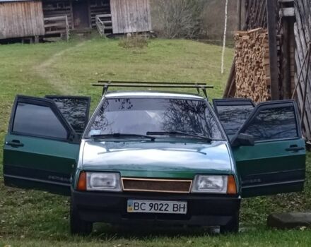 Зеленый ВАЗ 21099, объемом двигателя 0 л и пробегом 200 тыс. км за 444 $, фото 1 на Automoto.ua