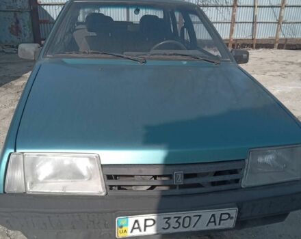 Зеленый ВАЗ 21099, объемом двигателя 1.5 л и пробегом 150 тыс. км за 1650 $, фото 1 на Automoto.ua