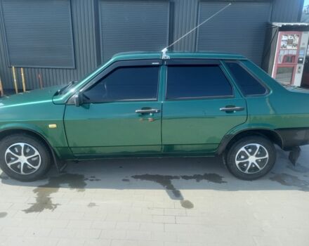 Зелений ВАЗ 21099, об'ємом двигуна 1.5 л та пробігом 184 тис. км за 3500 $, фото 1 на Automoto.ua