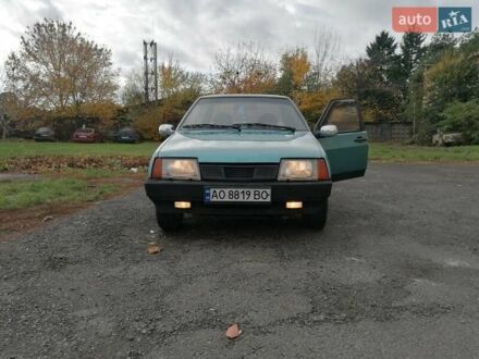 ВАЗ 21099 2000 в Сваляве на Automoto.ua Зеленый ВАЗ 21099, объемом двигателя 1.5 л и пробегом 140 тыс. км за 900 $, фото 1 на Automoto.ua