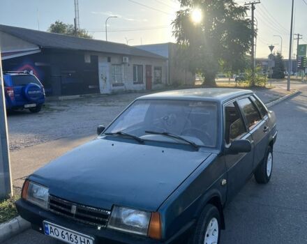 Зелений ВАЗ 21099, об'ємом двигуна 1.5 л та пробігом 155 тис. км за 800 $, фото 1 на Automoto.ua