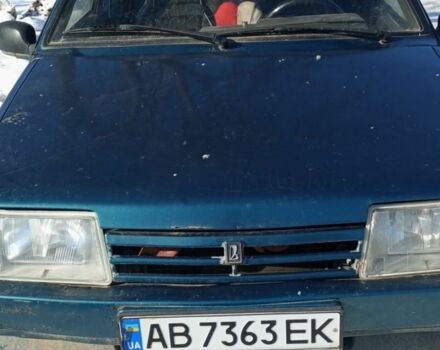 Зеленый ВАЗ 21099, объемом двигателя 1.5 л и пробегом 300 тыс. км за 999 $, фото 1 на Automoto.ua