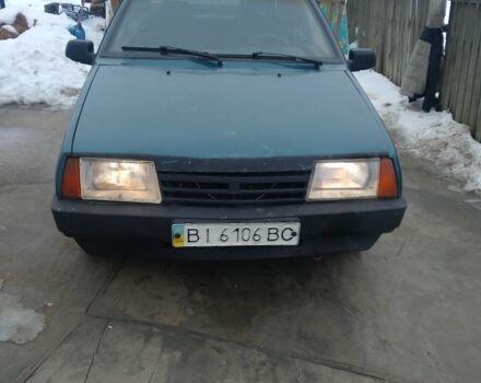 Зеленый ВАЗ 21099, объемом двигателя 0 л и пробегом 336 тыс. км за 1000 $, фото 1 на Automoto.ua