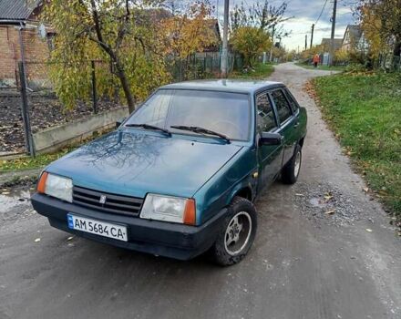 ВАЗ 21099 2000 в Бердичеве на Automoto.ua Зеленый ВАЗ 21099, объемом двигателя 1.5 л и пробегом 270 тыс. км за 1100 $, фото 1 на Automoto.ua