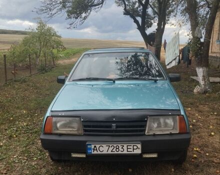 Зелений ВАЗ 21099, об'ємом двигуна 1.5 л та пробігом 447 тис. км за 800 $, фото 1 на Automoto.ua