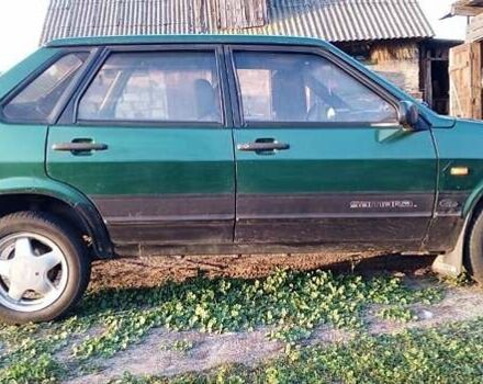 Зелений ВАЗ 21099, об'ємом двигуна 1.5 л та пробігом 250 тис. км за 1150 $, фото 1 на Automoto.ua