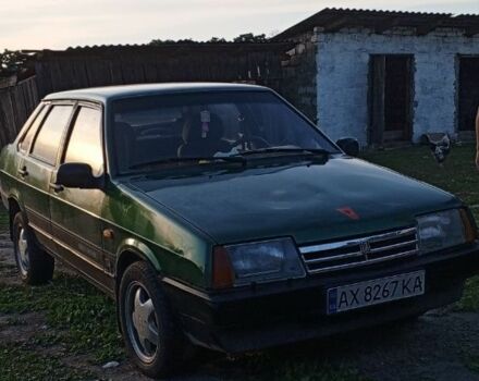 Зеленый ВАЗ 21099, объемом двигателя 0 л и пробегом 250 тыс. км за 1150 $, фото 1 на Automoto.ua
