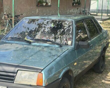 Зелений ВАЗ 21099, об'ємом двигуна 1.5 л та пробігом 3 тис. км за 800 $, фото 1 на Automoto.ua