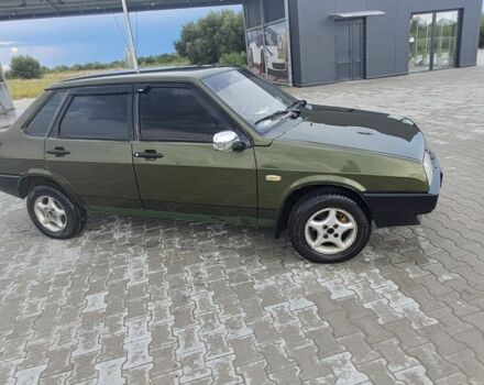 Зелений ВАЗ 21099, об'ємом двигуна 1.6 л та пробігом 20 тис. км за 727 $, фото 1 на Automoto.ua