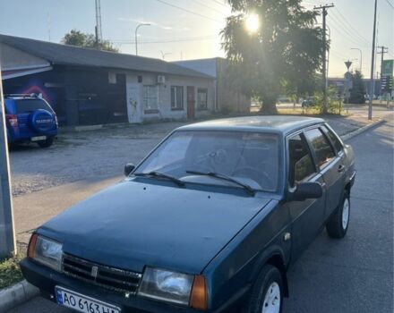 Зелений ВАЗ 21099, об'ємом двигуна 1.5 л та пробігом 100 тис. км за 749 $, фото 1 на Automoto.ua
