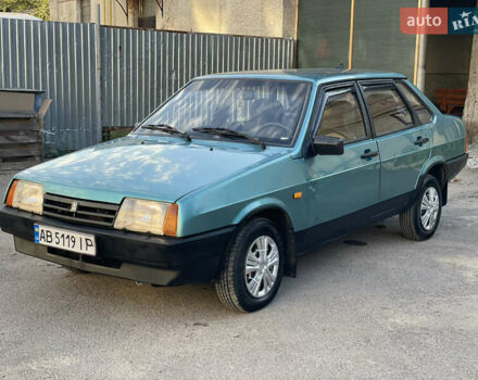 Зелений ВАЗ 21099, об'ємом двигуна 1.6 л та пробігом 45 тис. км за 1750 $, фото 1 на Automoto.ua