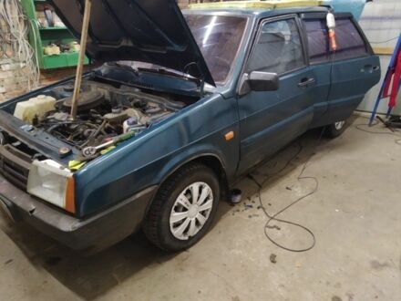 ВАЗ 21099 2001 в Полтаве на Automoto.ua Зеленый ВАЗ 21099, объемом двигателя 1.5 л и пробегом 100 тыс. км за 1100 $, фото 1 на Automoto.ua