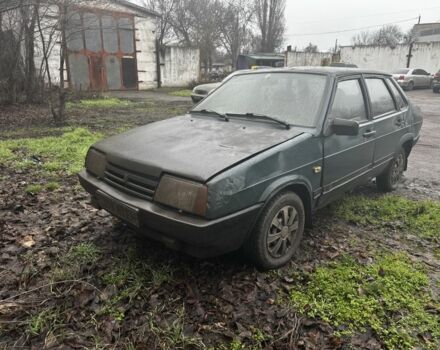 Зеленый ВАЗ 21099, объемом двигателя 0 л и пробегом 220 тыс. км за 474 $, фото 1 на Automoto.ua