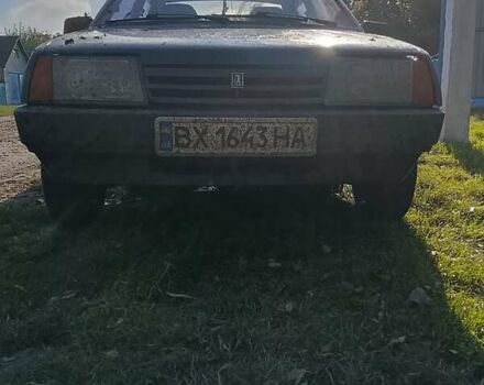 Зелений ВАЗ 21099, об'ємом двигуна 1.5 л та пробігом 200 тис. км за 1450 $, фото 1 на Automoto.ua
