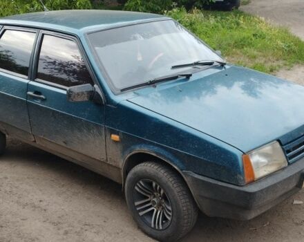 Зеленый ВАЗ 21099, объемом двигателя 0 л и пробегом 100 тыс. км за 800 $, фото 1 на Automoto.ua