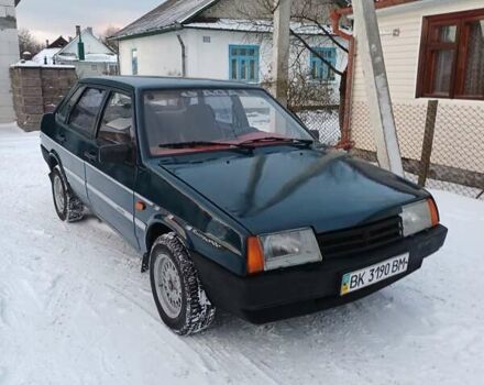 Зелений ВАЗ 21099, об'ємом двигуна 1.5 л та пробігом 210 тис. км за 1300 $, фото 1 на Automoto.ua