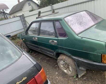 Зеленый ВАЗ 21099, объемом двигателя 0 л и пробегом 300 тыс. км за 400 $, фото 1 на Automoto.ua