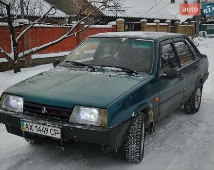 Зелений ВАЗ 21099, об'ємом двигуна 1.5 л та пробігом 358 тис. км за 1300 $, фото 1 на Automoto.ua
