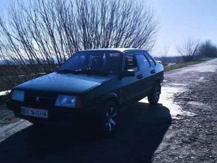 Зеленый ВАЗ 21099, объемом двигателя 1.5 л и пробегом 200 тыс. км за 1420 $, фото 1 на Automoto.ua