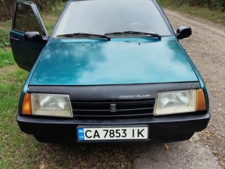 ВАЗ 21099 2001 в Обухове на Automoto.ua Зеленый ВАЗ 21099, объемом двигателя 1.5 л и пробегом 250 тыс. км за 1200 $, фото 1 на Automoto.ua