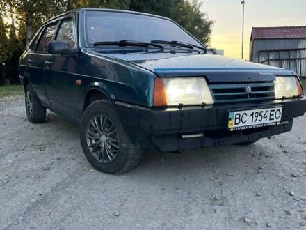 Зеленый ВАЗ 21099, объемом двигателя 1.46 л и пробегом 260 тыс. км за 1300 $, фото 1 на Automoto.ua