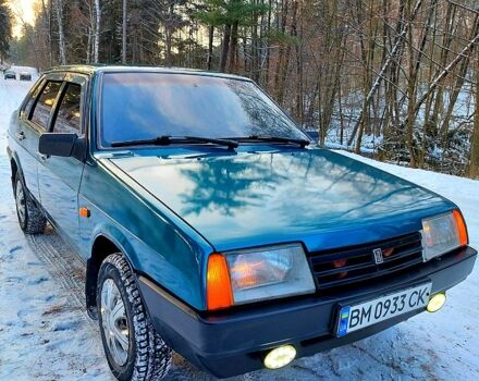 Зелений ВАЗ 21099, об'ємом двигуна 1.5 л та пробігом 25000 тис. км за 1500 $, фото 1 на Automoto.ua