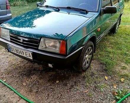 Зелений ВАЗ 21099, об'ємом двигуна 1.5 л та пробігом 600 тис. км за 2800 $, фото 1 на Automoto.ua
