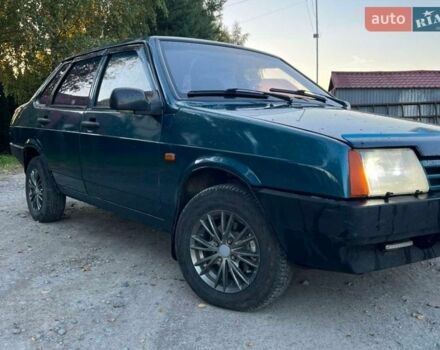 Зелений ВАЗ 21099, об'ємом двигуна 1.46 л та пробігом 296 тис. км за 1200 $, фото 1 на Automoto.ua