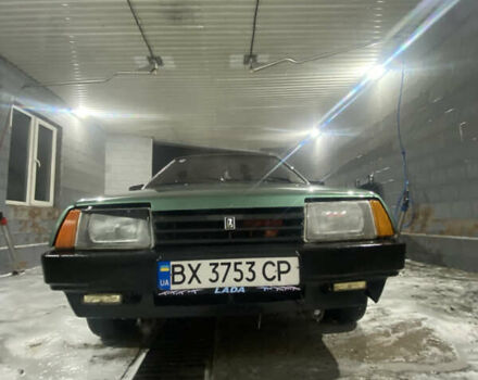 Зеленый ВАЗ 21099, объемом двигателя 1.5 л и пробегом 200 тыс. км за 1600 $, фото 1 на Automoto.ua