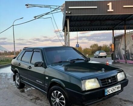 Зелений ВАЗ 21099, об'ємом двигуна 1.5 л та пробігом 284 тис. км за 950 $, фото 1 на Automoto.ua