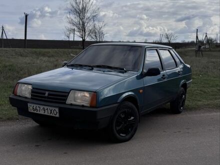 Зелений ВАЗ 21099, об'ємом двигуна 1.5 л та пробігом 180 тис. км за 1700 $, фото 1 на Automoto.ua