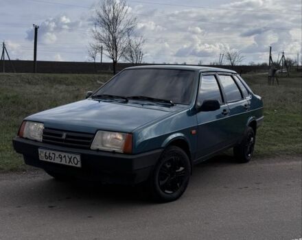 Зелений ВАЗ 21099, об'ємом двигуна 1.5 л та пробігом 180 тис. км за 1700 $, фото 1 на Automoto.ua