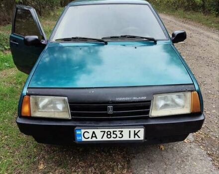 Зелений ВАЗ 21099, об'ємом двигуна 1.5 л та пробігом 250 тис. км за 1200 $, фото 1 на Automoto.ua