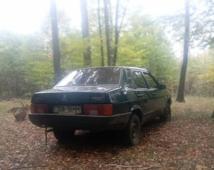 Зелений ВАЗ 21099, об'ємом двигуна 1.5 л та пробігом 167 тис. км за 595 $, фото 1 на Automoto.ua