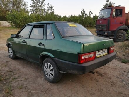 ВАЗ 21099 2002 у Кривому Розі на Automoto.ua Зелений ВАЗ 21099, об'ємом двигуна 1.5 л та пробігом 300 тис. км за 943 $, фото 1 на Automoto.ua