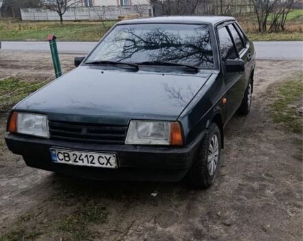 Зелений ВАЗ 21099, об'ємом двигуна 1.5 л та пробігом 248 тис. км за 1500 $, фото 1 на Automoto.ua