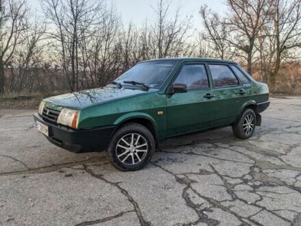 Зелений ВАЗ 21099, об'ємом двигуна 0 л та пробігом 220 тис. км за 1300 $, фото 1 на Automoto.ua