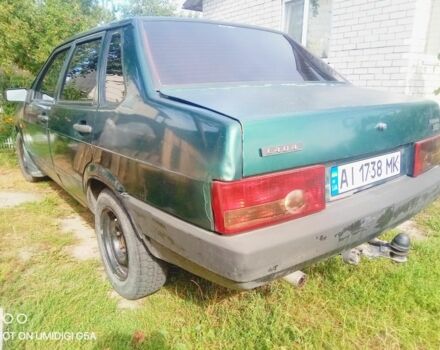 Зелений ВАЗ 21099, об'ємом двигуна 1.5 л та пробігом 200 тис. км за 801 $, фото 1 на Automoto.ua