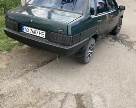 Зеленый ВАЗ 21099, объемом двигателя 1.5 л и пробегом 3 тыс. км за 969 $, фото 1 на Automoto.ua